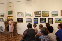 Открытие выставки картин камышловских художников Вдохновение-2016