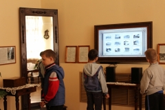 Юные посетители виртуальной выставки